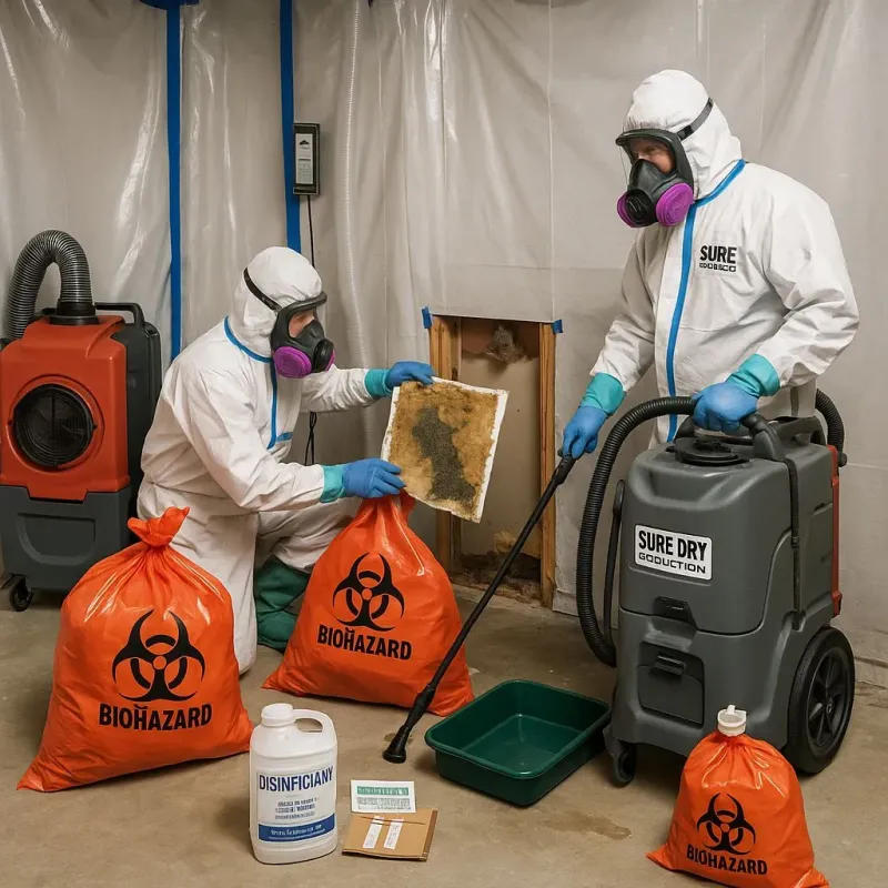 Contaminated Water Handling Protocols process in Pecatonica, IL
