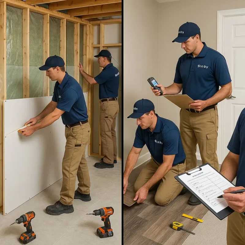 Repairs and Reconstruction process in Pecatonica, IL
